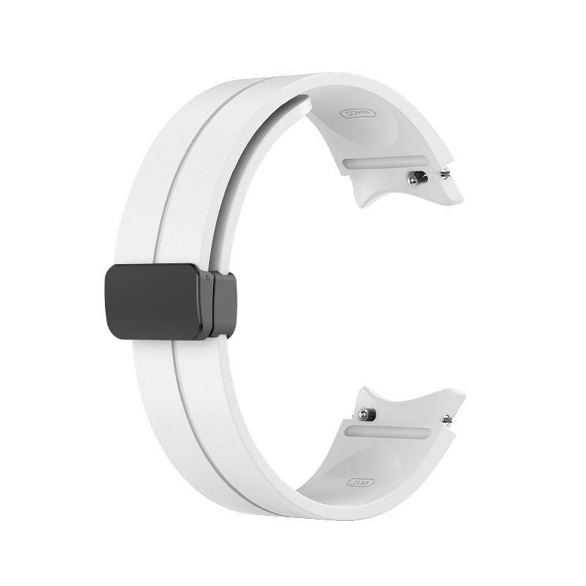 GENERICO - Correa Silicona Iman para SAMSUNG GALAXY WATCH 7 - Blanco