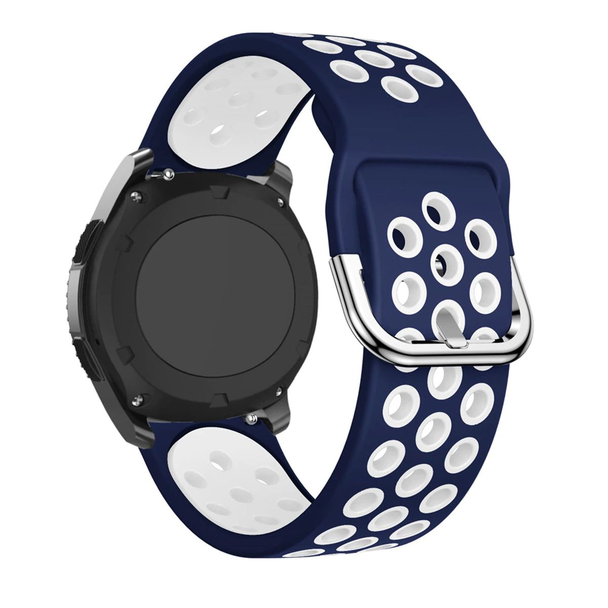 GENERICO - Correa Silicona Deport para SAMSUNG GALAXY WATCH FE - ABlanco