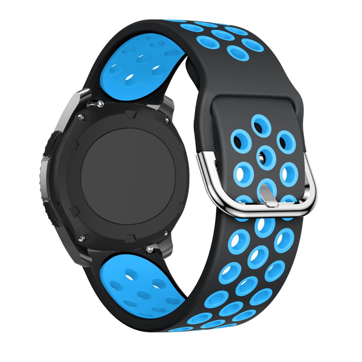 GENERICO - Correa Silicona Deport para SAMSUNG GALAXY WATCH FE - NCeleste