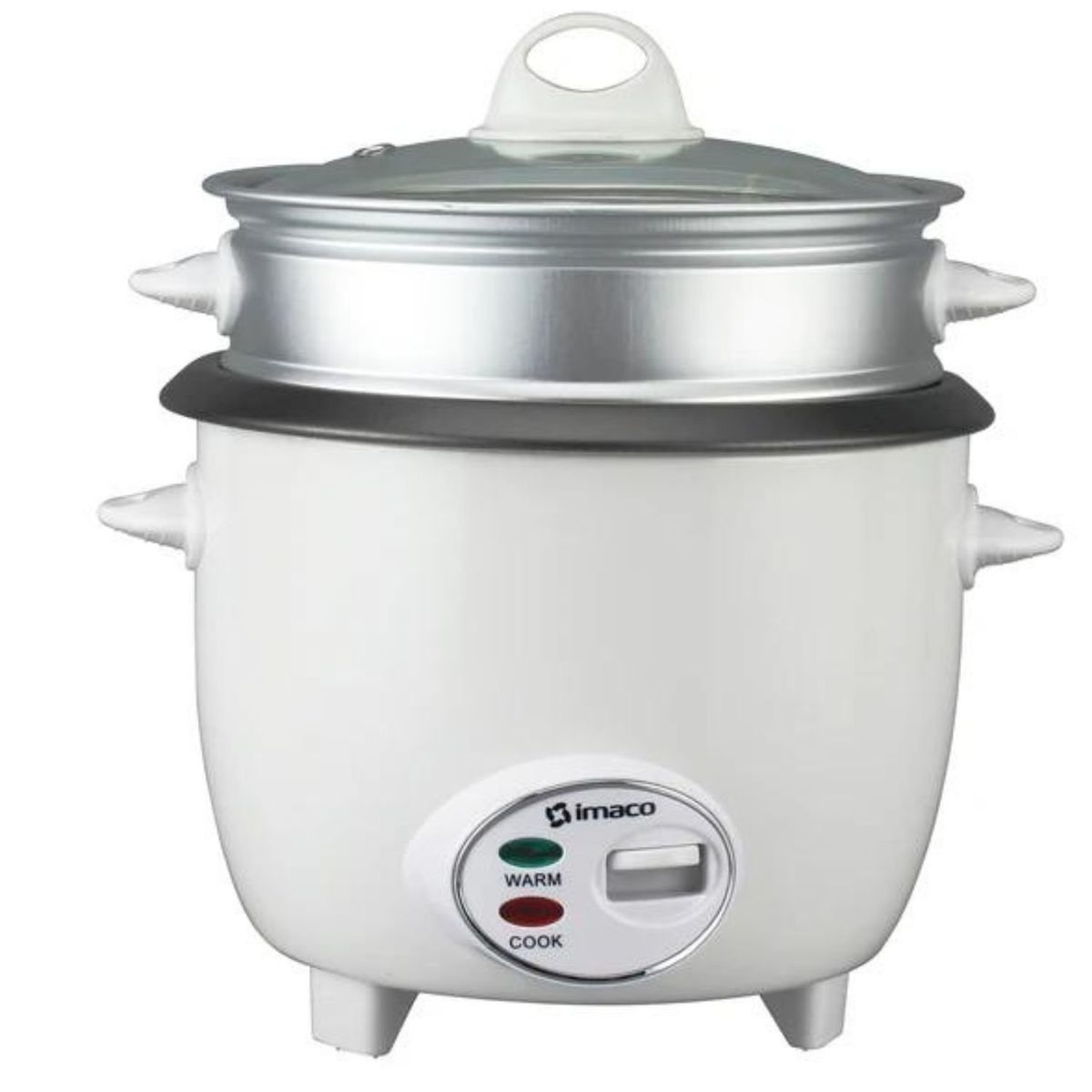 IMACO - Olla arrocera Imaco RC15VE 1.5 L con vaporera exterior