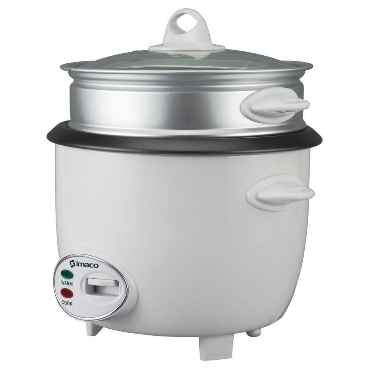 IMACO - Olla arrocera Imaco RC15VE 1.5 L con vaporera exterior