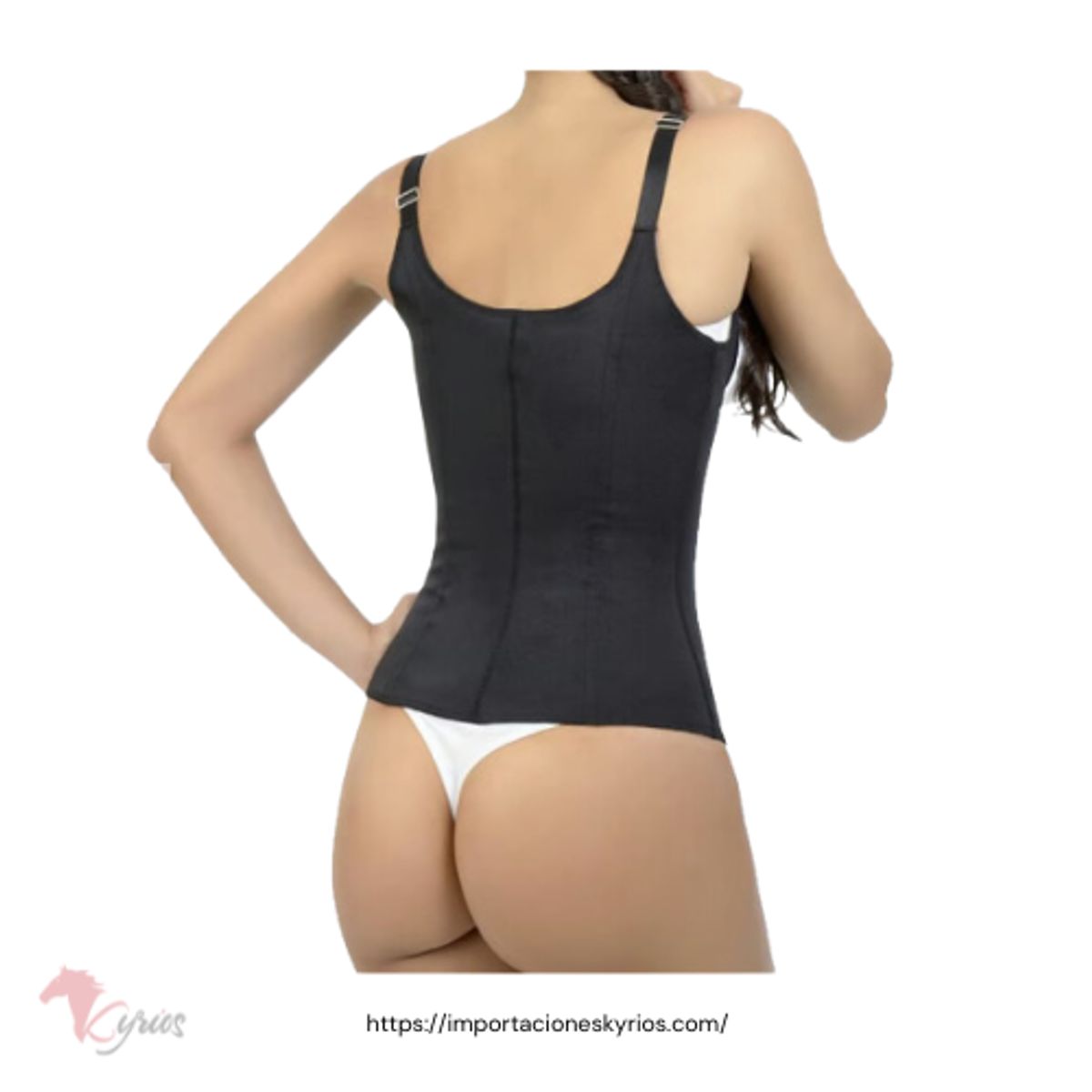 NACIONAL - Faja Chaleco Reloj Arena Cierre Moldeadora Y Reductora CDSO-154