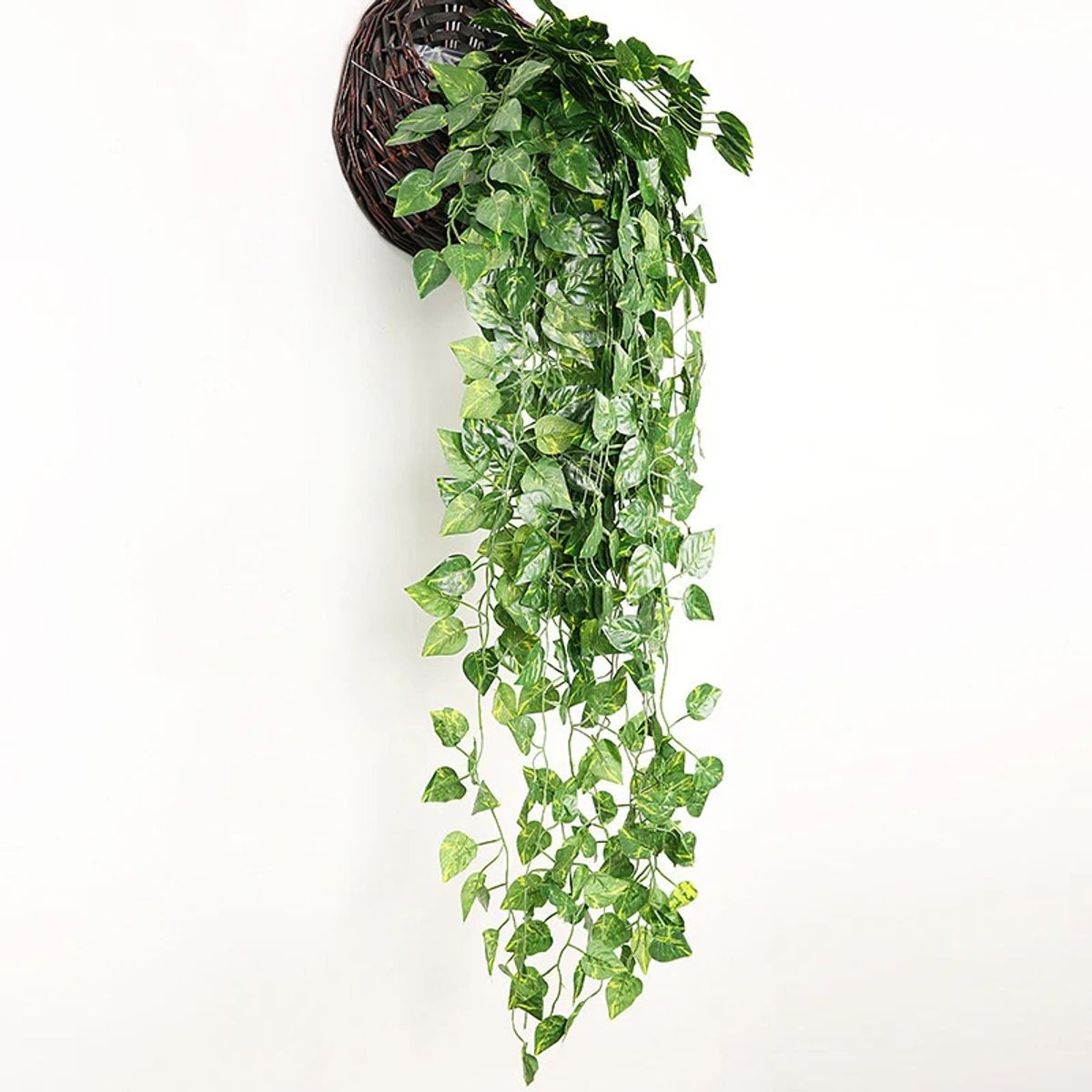 GENERICO - Planta Colgante Artificial 0.90 cm Decoración Espacios 02 Unidades