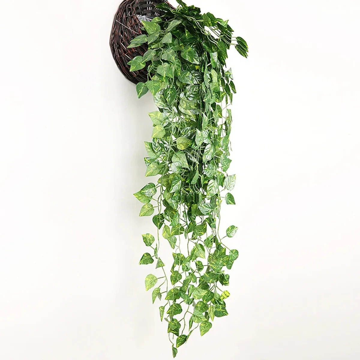 GENERICO - Planta Colgante Artificial 0.90 cm Decoración Espacios 02 Unidades
