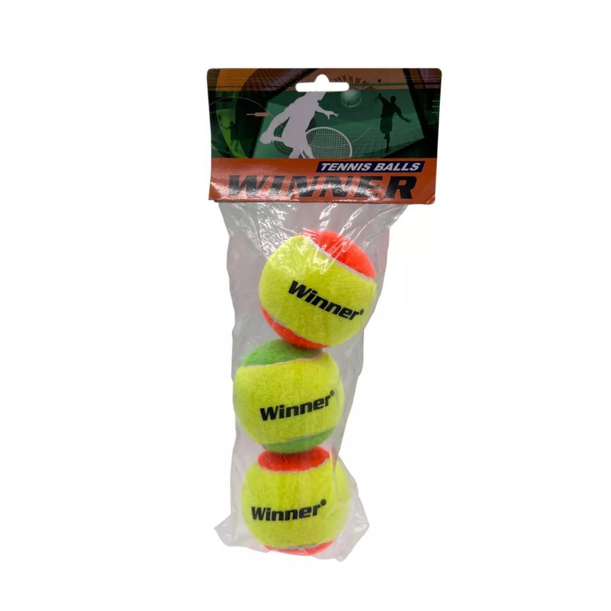 WINNER - Pelota de Tenis Winner x3 UNDS