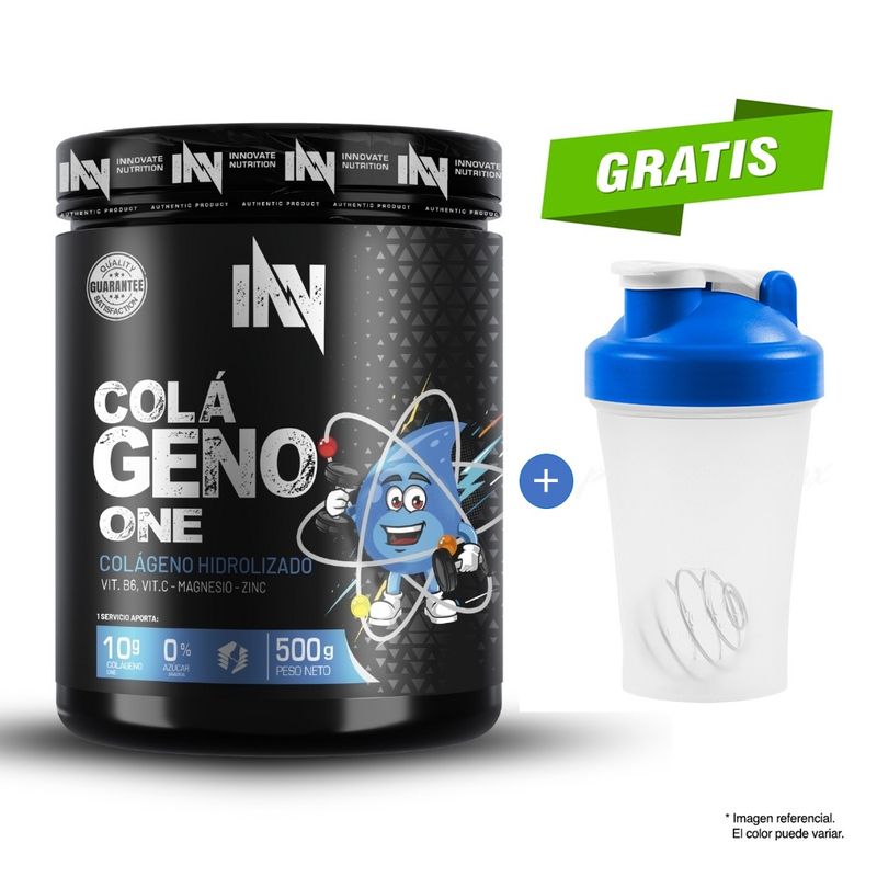INN INNOVATE NUTRITION - COLÁGENO ONE 500 GR SANDÍA + SHAKER