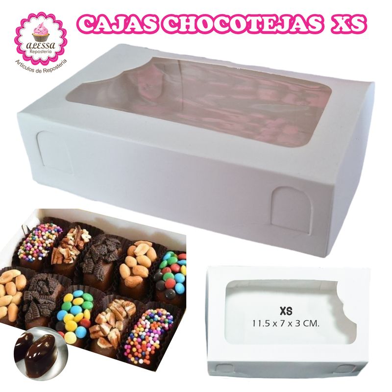 GENERICO - 50 Cajas para Chocoteja XS en Repostería