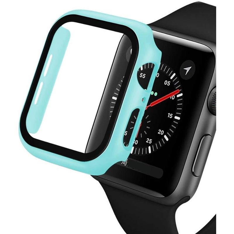 GENERICO - Case Bumper APPLEWATCH con Vidrio incorporado 44mm