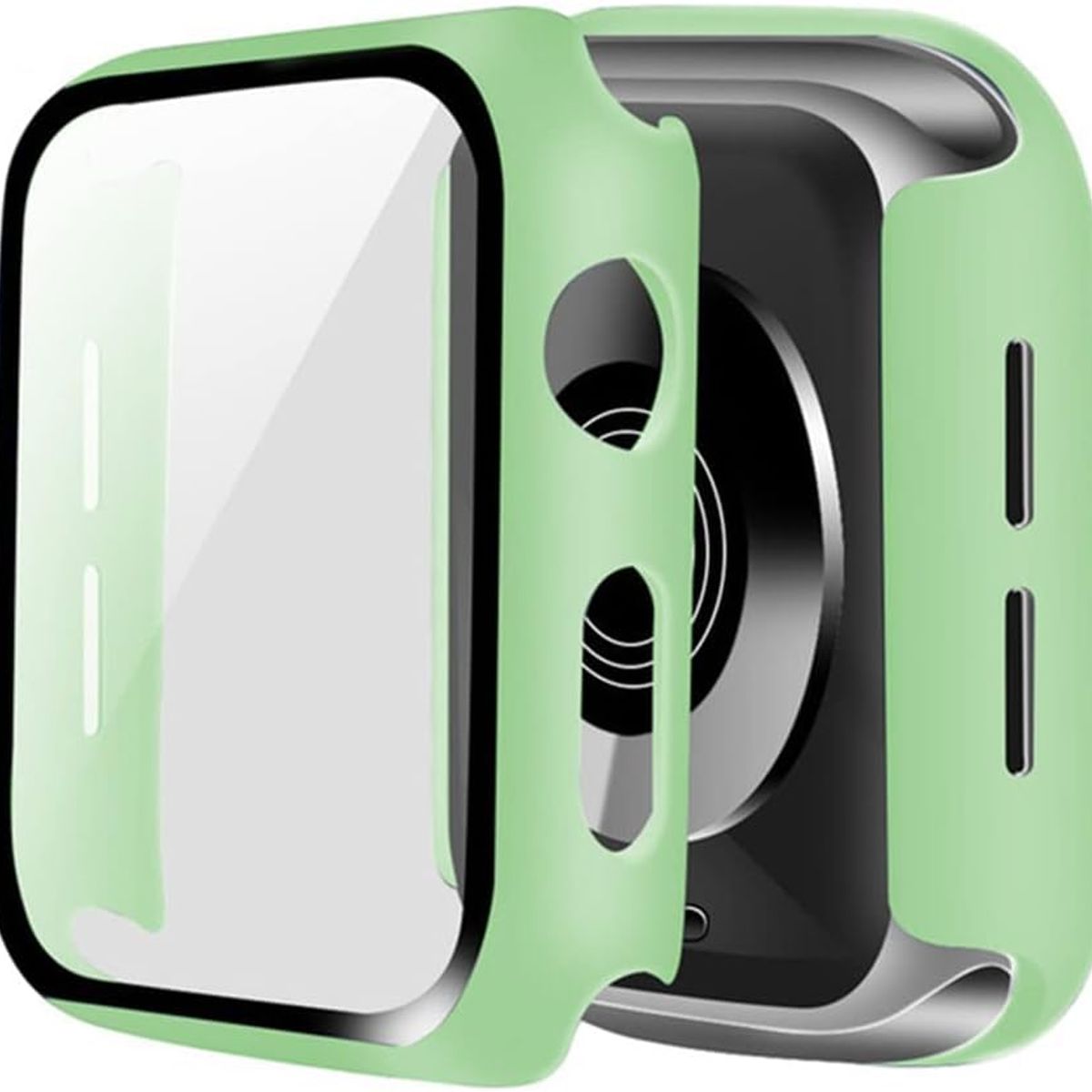 GENERICO - Case Bumper APPLEWATCH con Vidrio incorporado 44mm