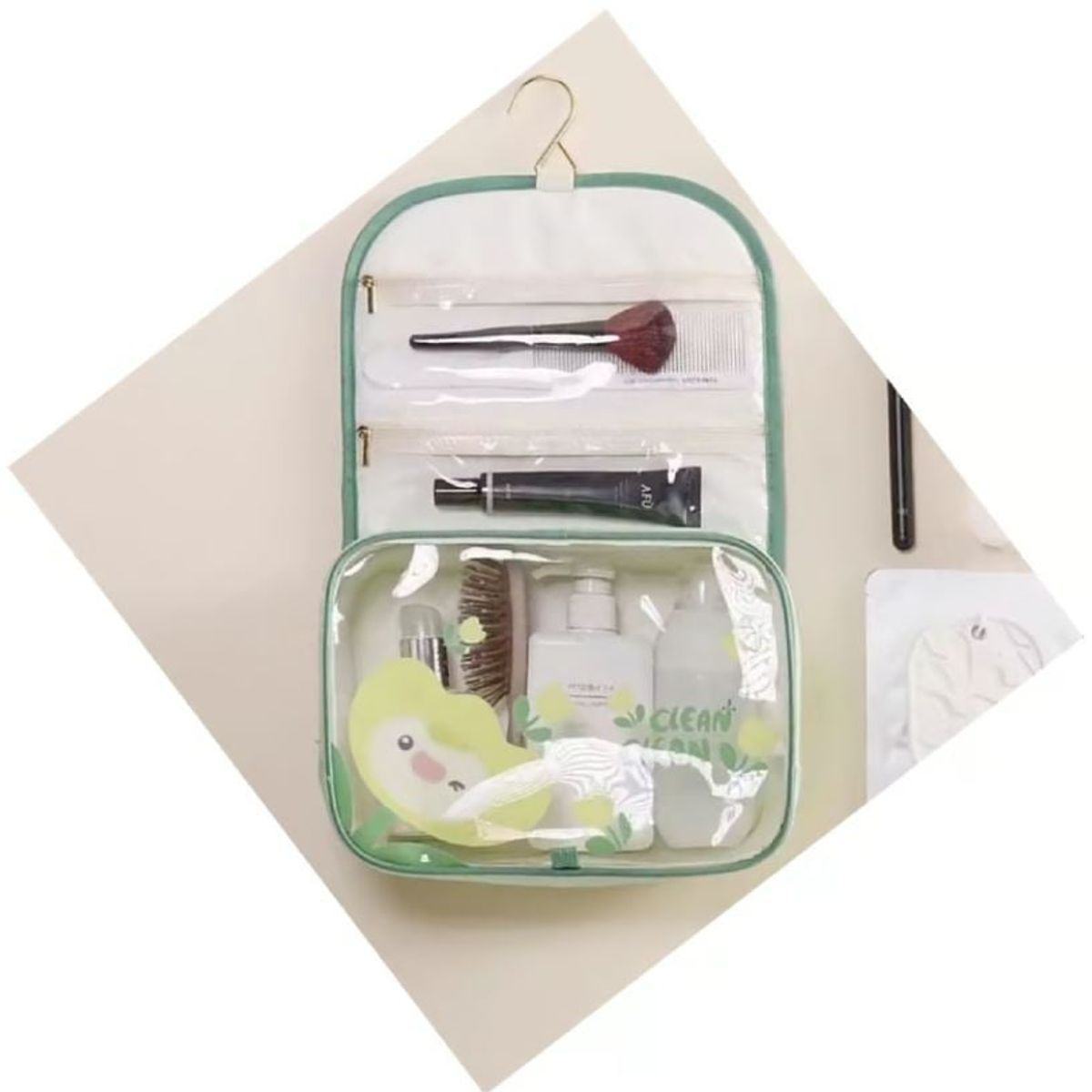 GENERICO - NECESER VIAJERO ORGANIZADOR DE COSMETICOS