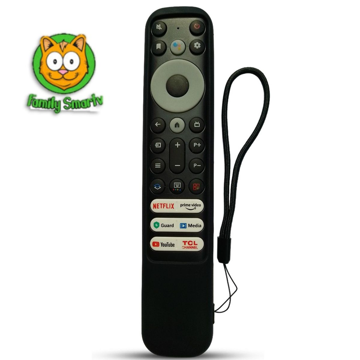 TCL - Funda de silicona para Control remoto Tcl Rc902v Negro Abierta