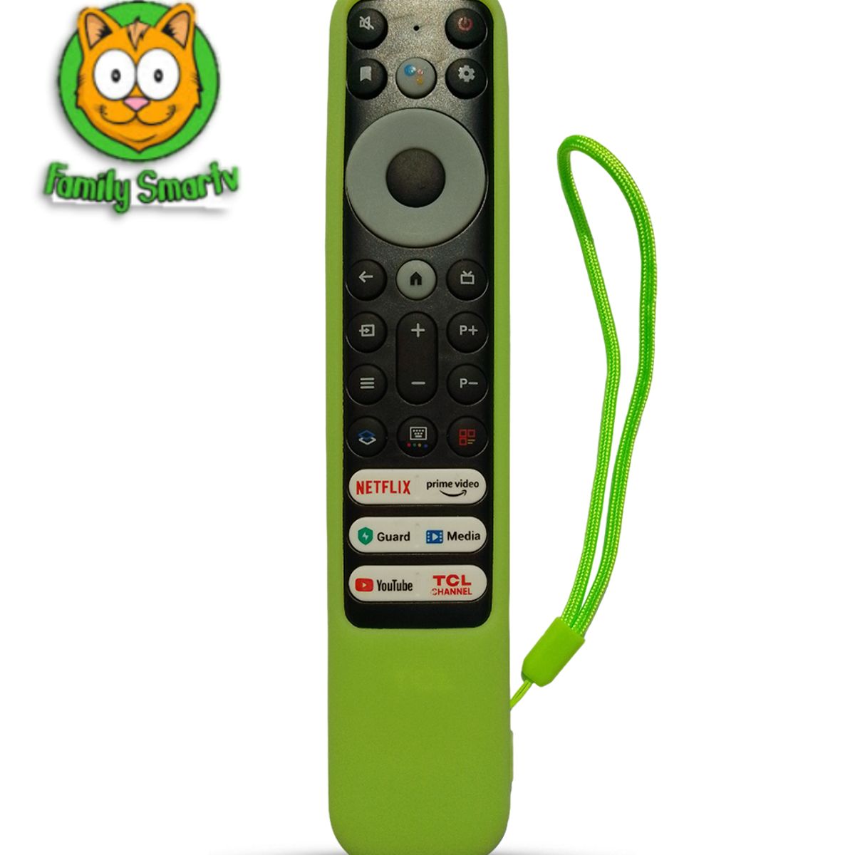 TCL - Funda de silicona para Control remoto Tcl Rc902v  Verde