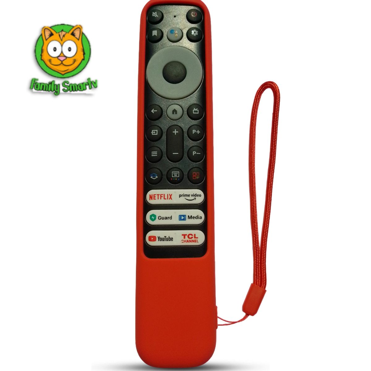 TCL - Funda de silicona para Control remoto Tcl Rc902v  Roja