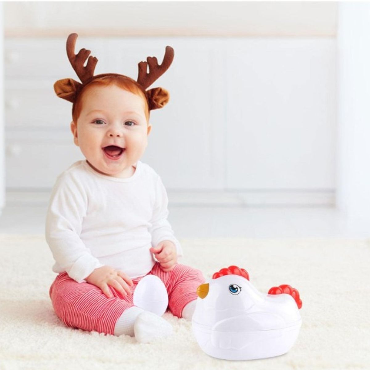 GENERICO - Gallina didáctica - juguete de estimulación