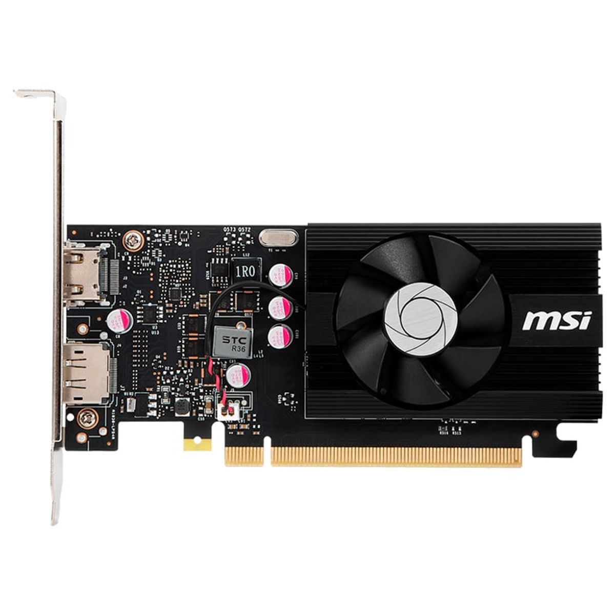 MSI - Tarjeta de video MSI GeForce GT 1030 4GD4 LP OC 4GB DDR4