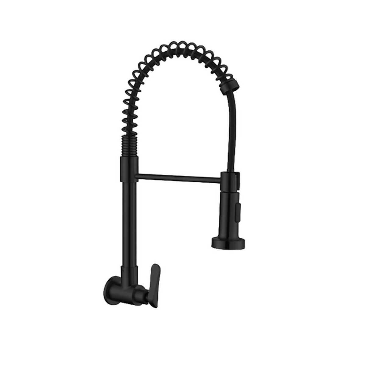 XM - LLAVE DE COCINA RESORTE NEGRO PARED LC304-201401