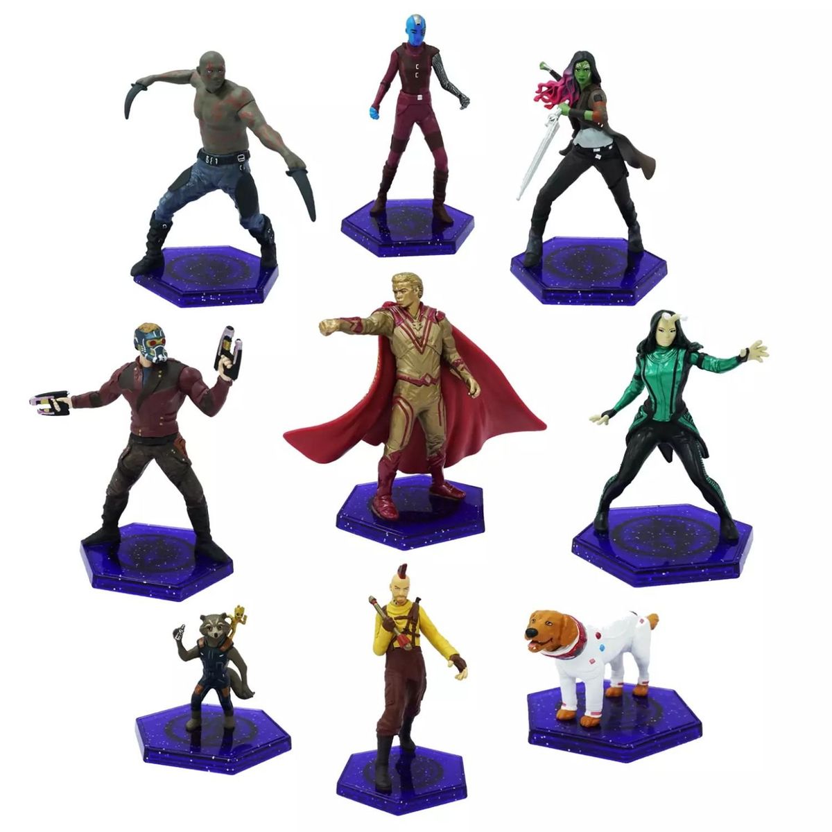 MARVEL - Set Figuras Deluxe Guardianes de la Galaxia