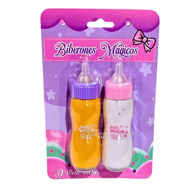 REBORN - Set de Biberones Mágicos para Muñecas Reborn