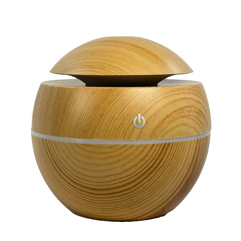 GENERICO - Difusor 130 ml ultsonic mini con filtro Madera + 1 aceite