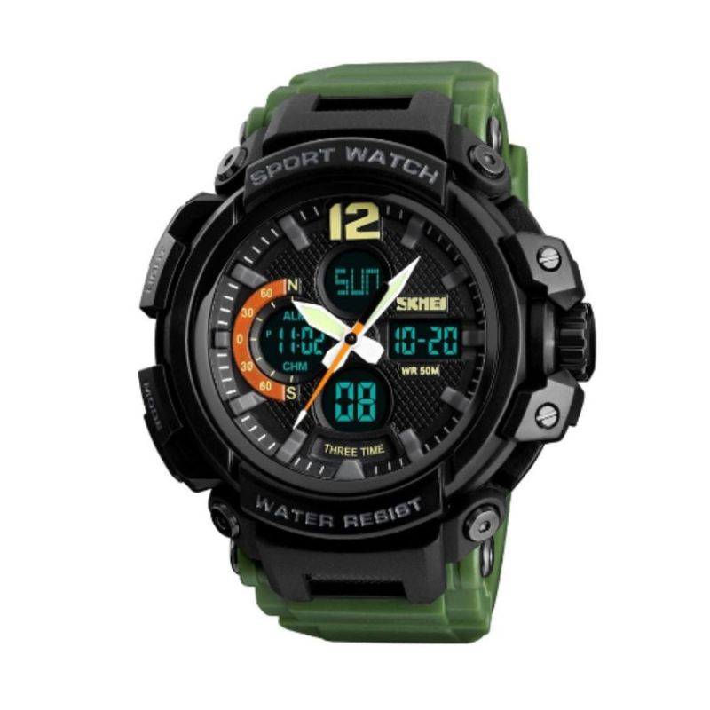 SKMEI - Reloj Skmei 1343 Deportivo Force Verde