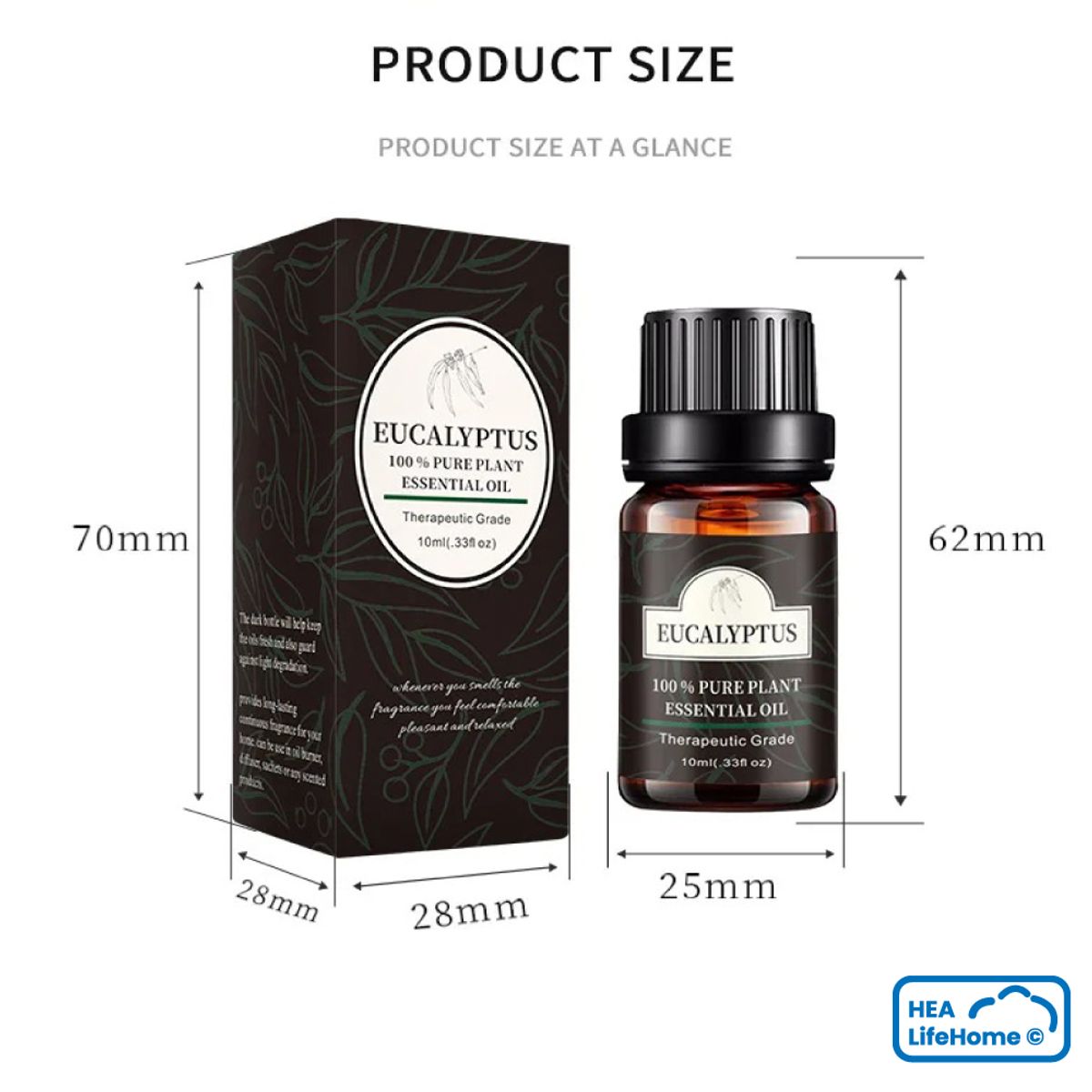 OEM - Aceite Lavanda 100 % orgánico terapéutico frasco de 10ml