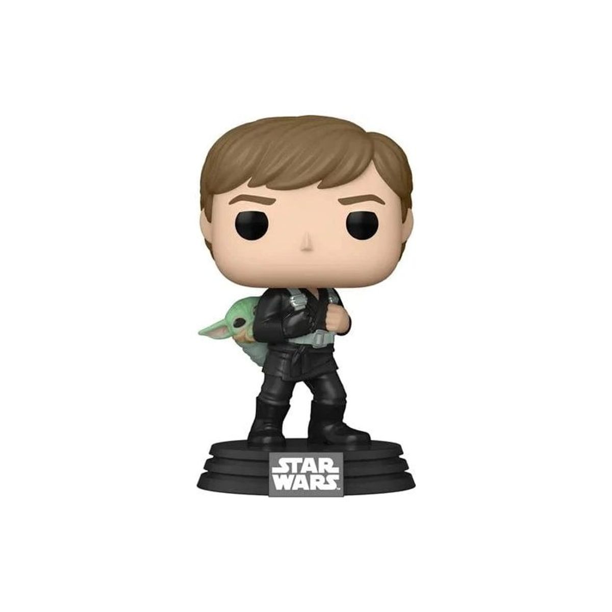 FUNKO - Funko Pop Luke Skywalker y Grogu The Mandalorian Star Wars