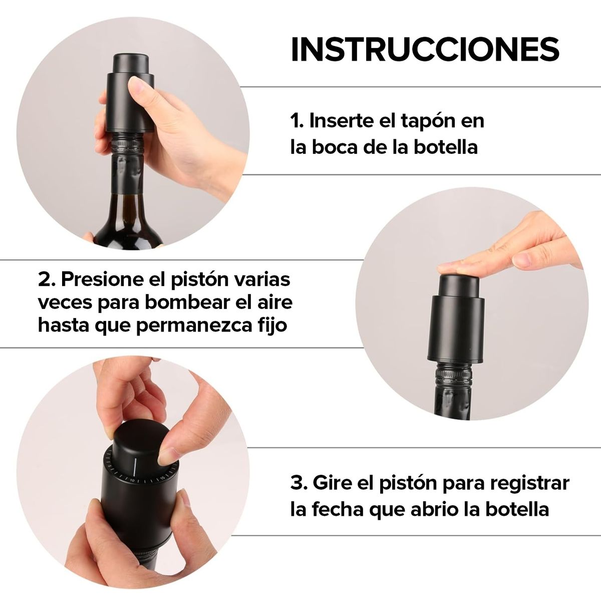 KOTIINI - Tapón conservador de vino Kotiini