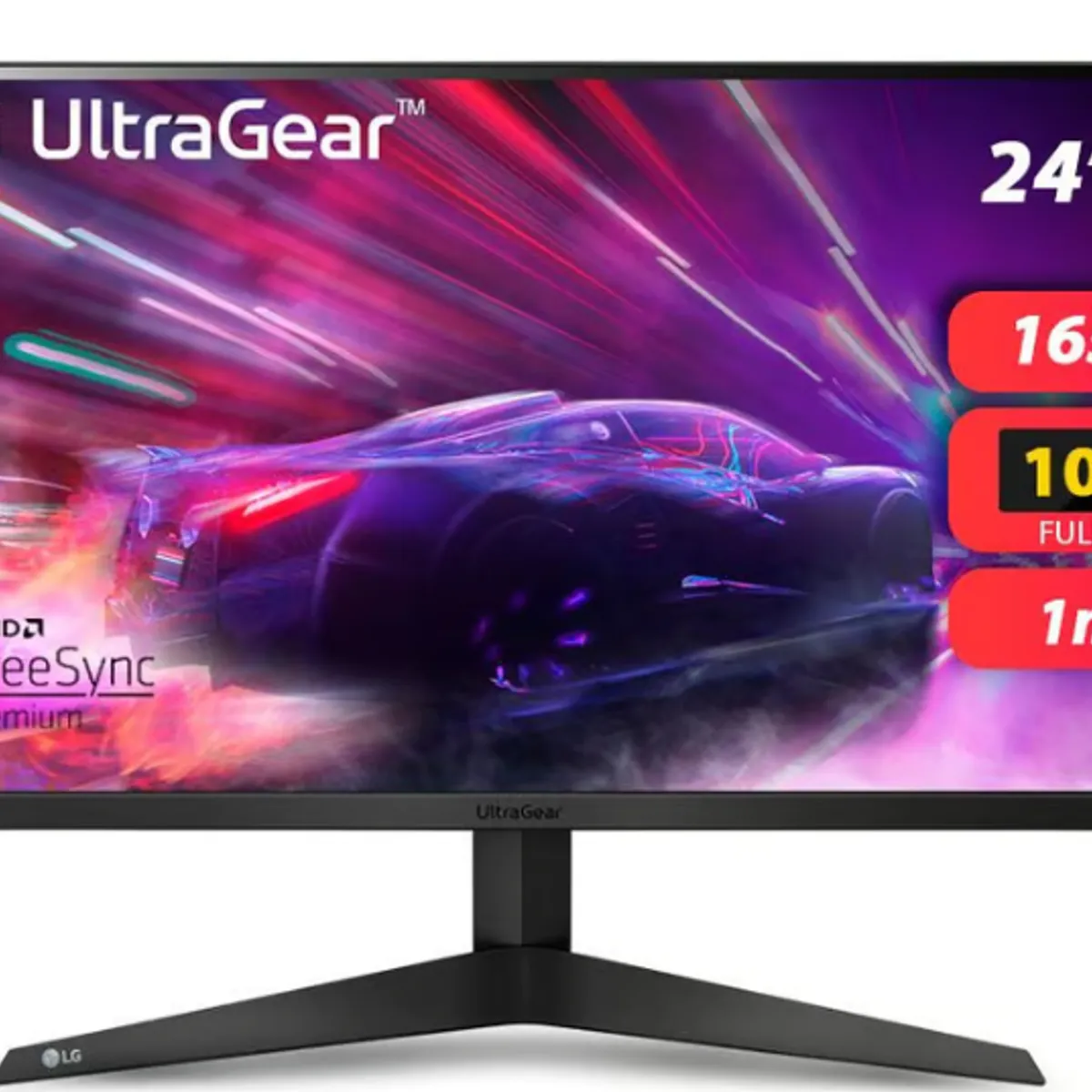 LG - Monitor LG 24GQ50F-B Gaming UltraGear 24″ 165hz AMD FreeSync Premium