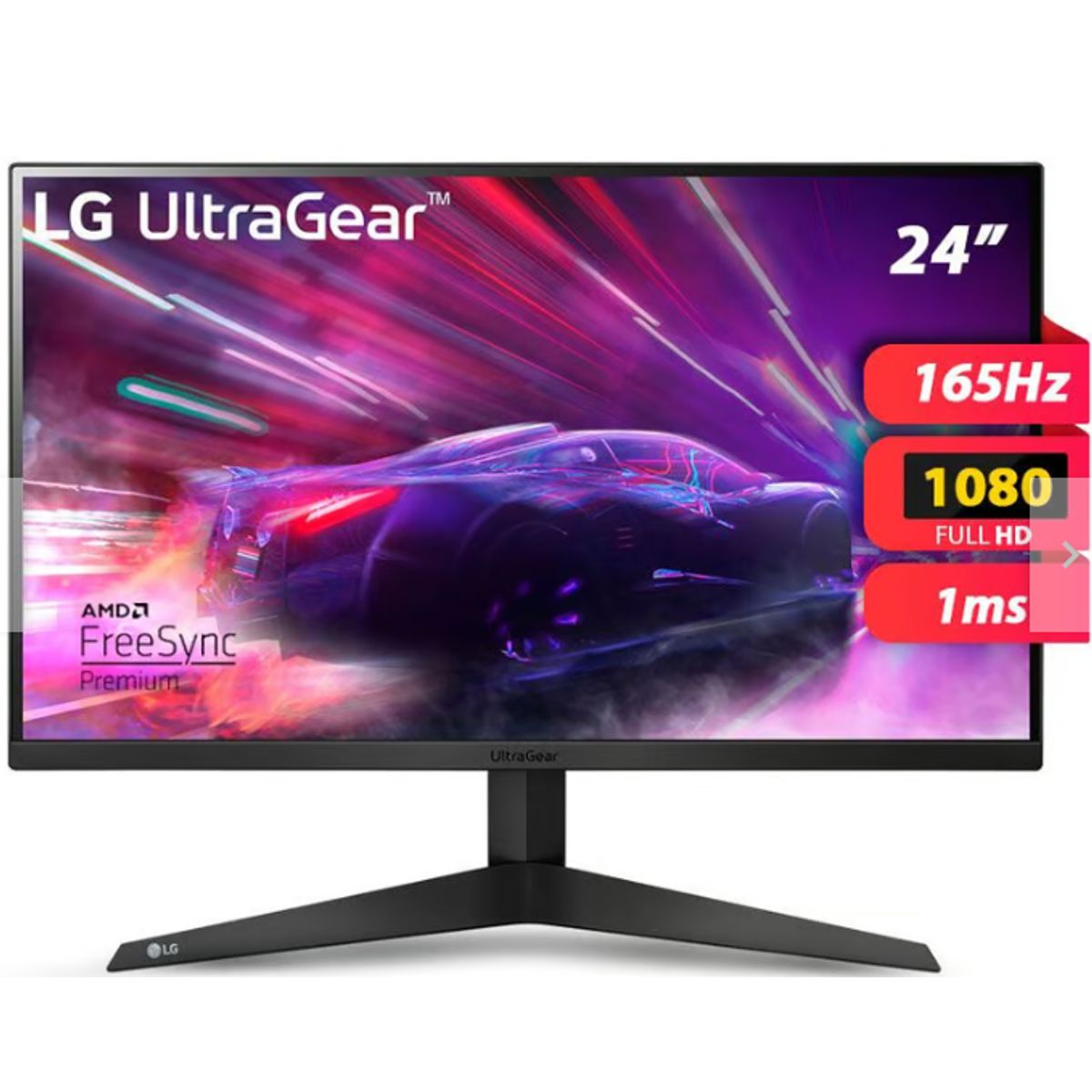 LG - Monitor LG 24GQ50F-B Gaming UltraGear 24″ 165hz AMD FreeSync Premium