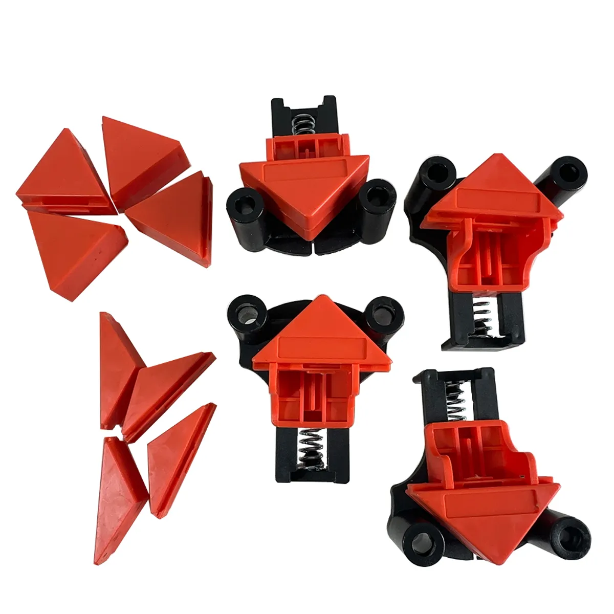 OEM - set 4 piezas prensa  esquinero 60°  90° y 120° grados