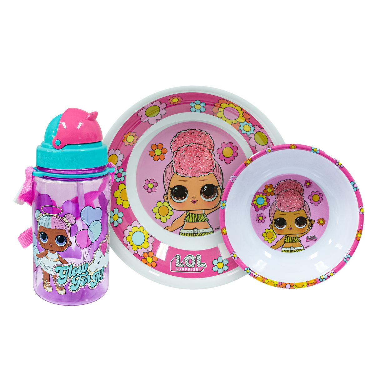 SCOOL - Vajilla de melamine 3 piezas LOL