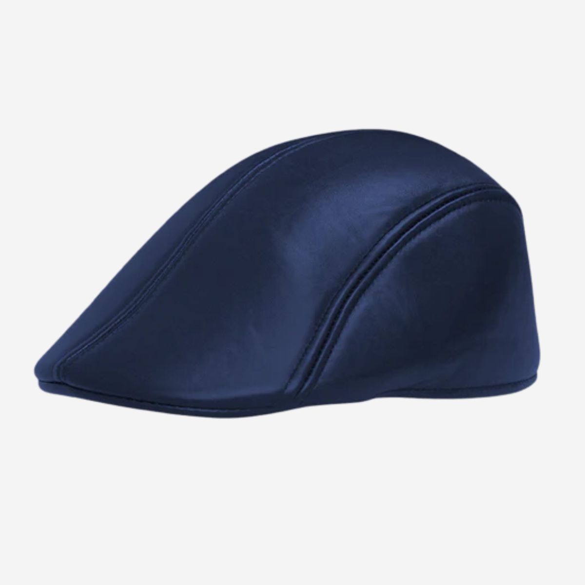 KAST PE - Boina Gorra Wally Unisex en cuero PU - Azul