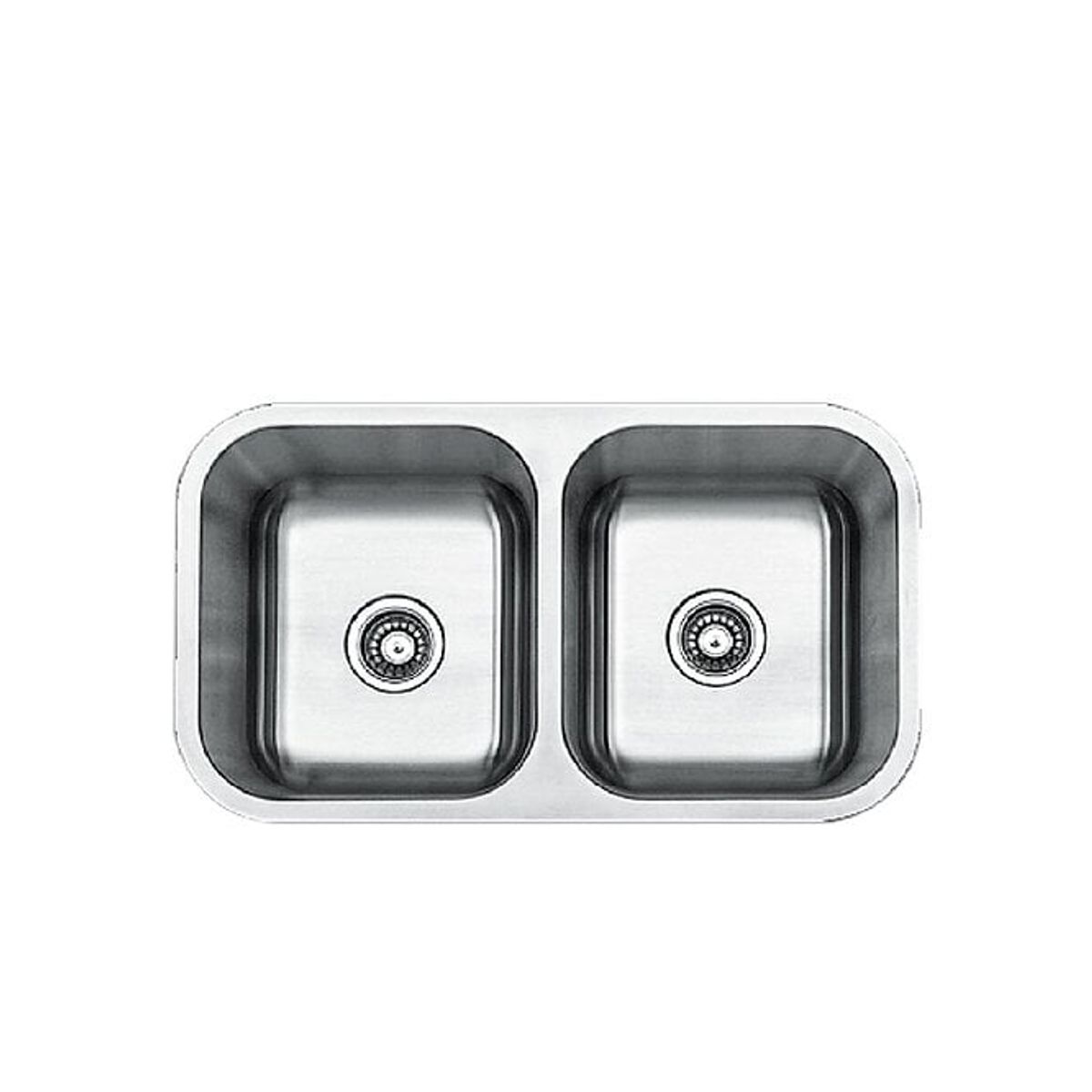 GENERICO - LAVADERO DE COCINA ACERO 2 POZAS WUD8246