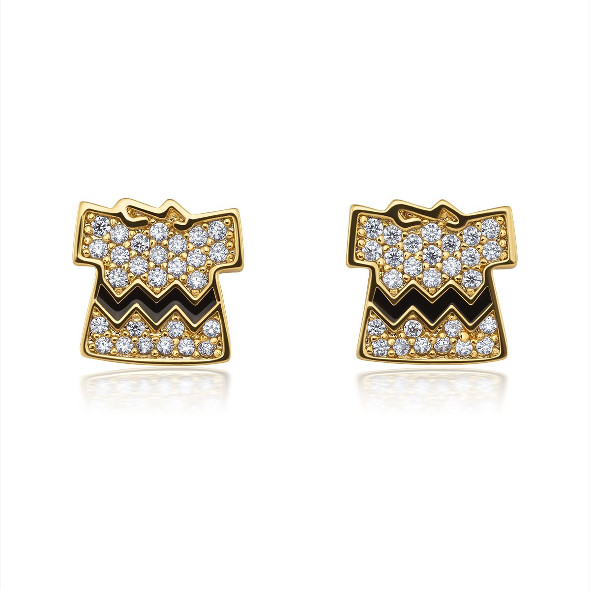 CRISLU - Pendiente camisa de Charlie Brown