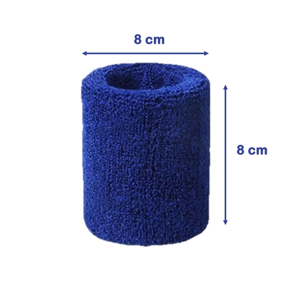 GENERICO - MUÑEQUERA DEPORTIVA DE FELPA PARA SUDOR