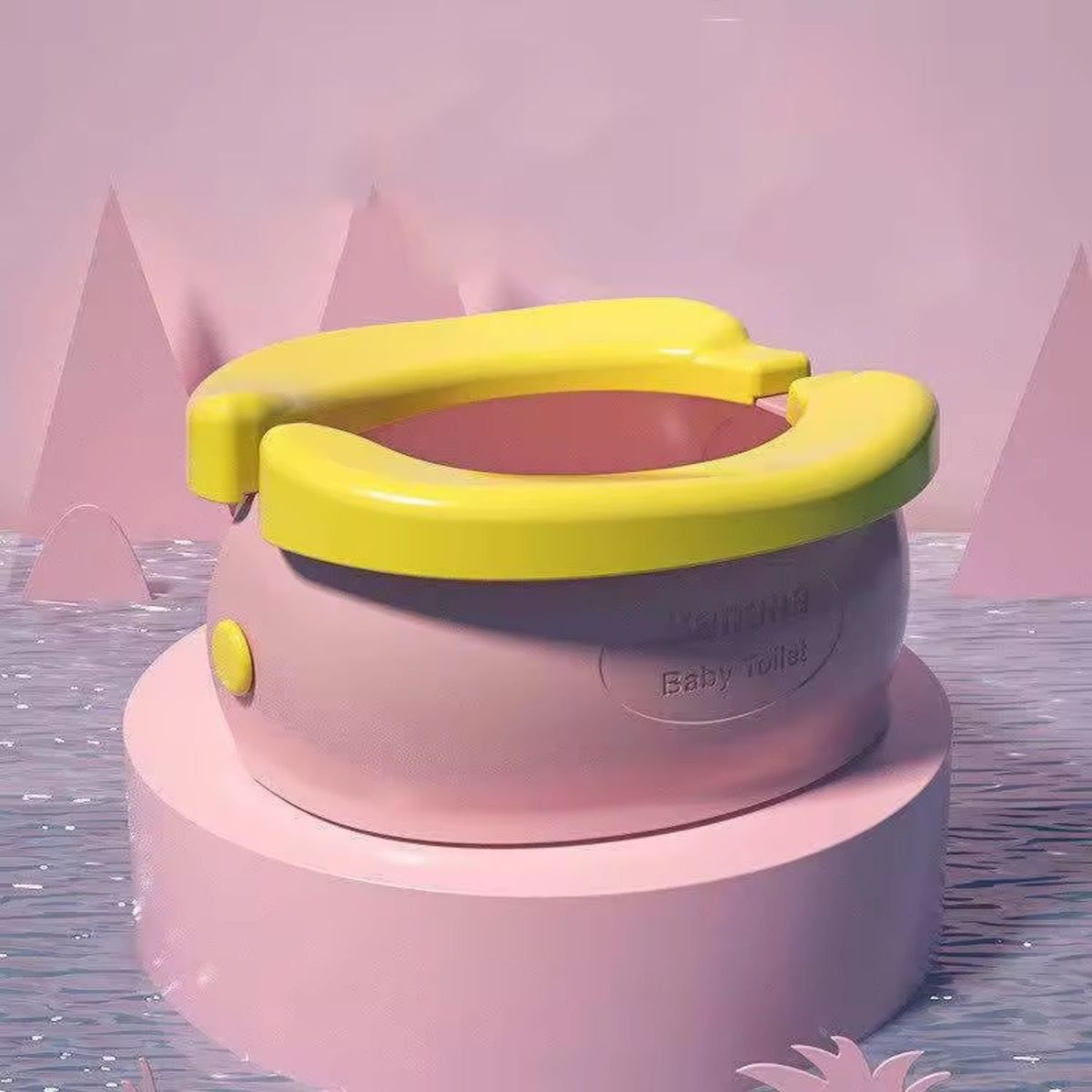 GENERICO - Orinal Portatil para Viajes Banana Niñas