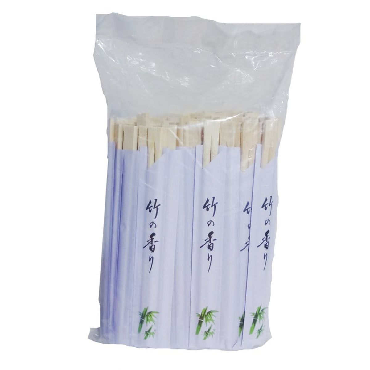 GENERICO - Palillos Japones Bambu Descartable Letras Pack 100par