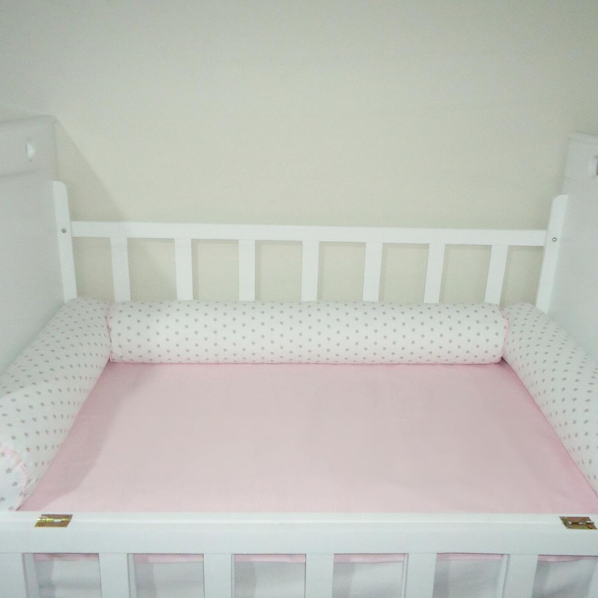 GENERICO - Bumpers Tubulares de cuna - diseño estrellitas -4 piezas