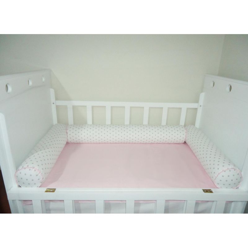 GENERICO - Bumpers Tubulares de cuna - diseño estrellitas -4 piezas