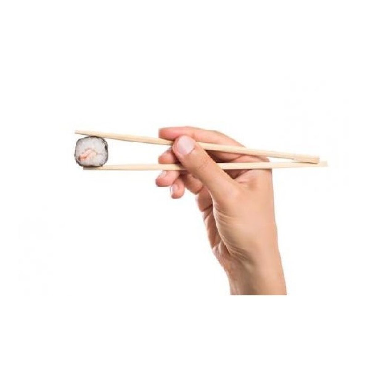 GENERICO - Palillos Japones Bambu Descartable Puntos Pack 100par