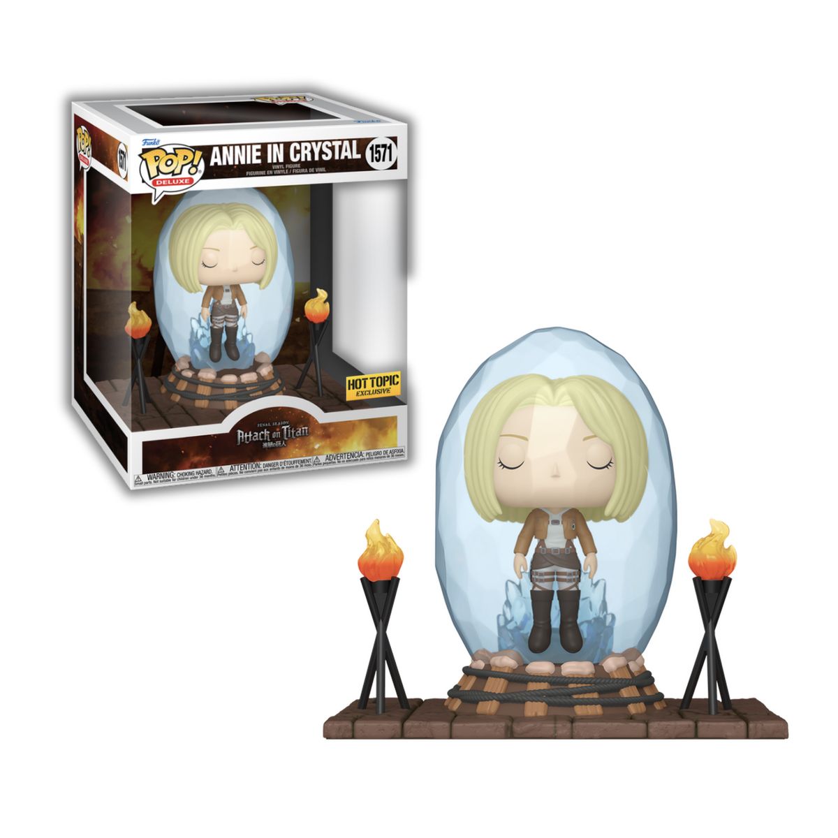 FUNKO - Annie En Cristal Funko Pop 1571 Attack On Titan Exclusivo