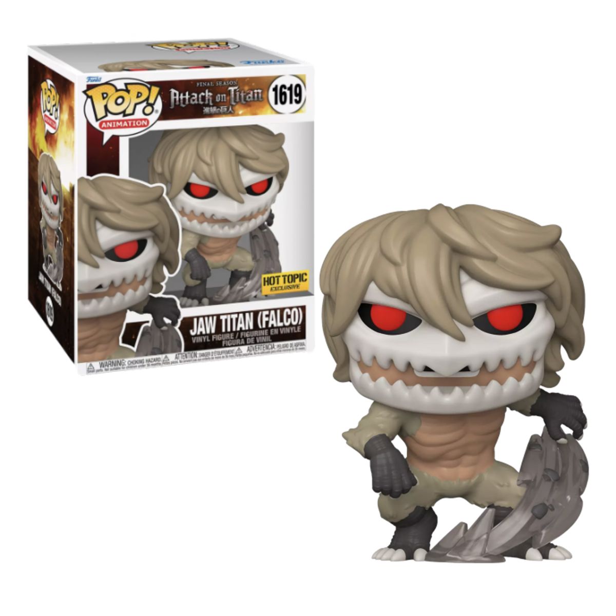 FUNKO - Titan Mandibula Falco Funko Pop 1619 Attack On Titan HT
