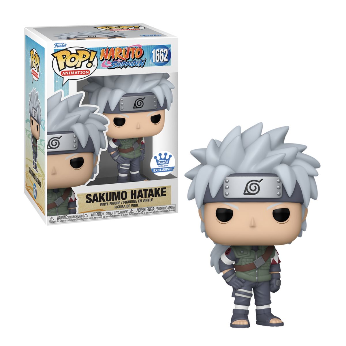 FUNKO - Sakumo Hatake Funko Pop 1662 Naruto Shippuden Exclusivo