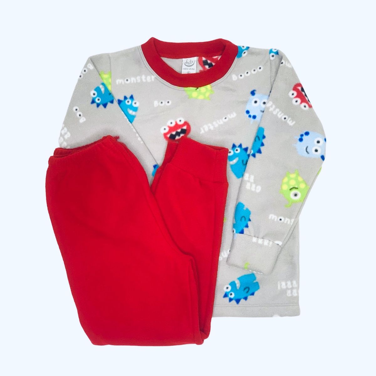 OTTOWARE - PIJAMA NIÑO MOUNSTRO ROJO_.