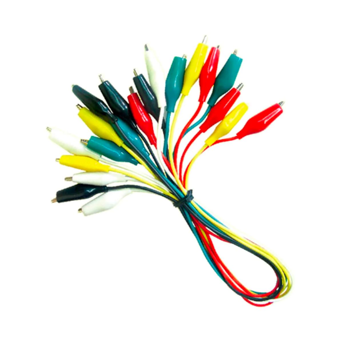 WESTOR - Set 10 Cables con cocodrilos NB-413 WESTOR