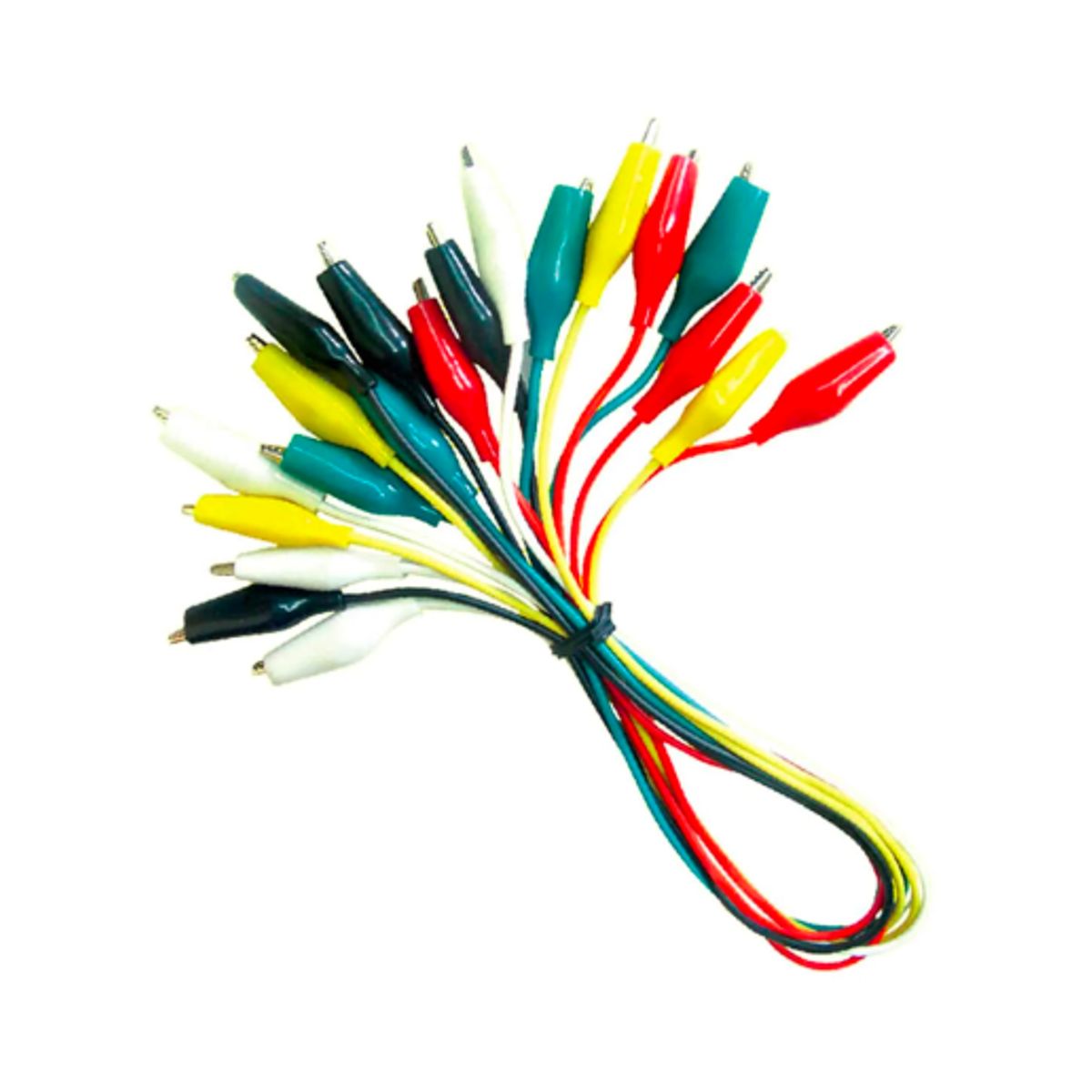 WESTOR - Set 10 Cables con cocodrilos NB-413 WESTOR