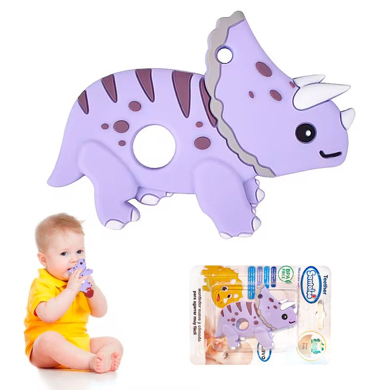 SANTOLEE - Mordedor de Silicona Santolee