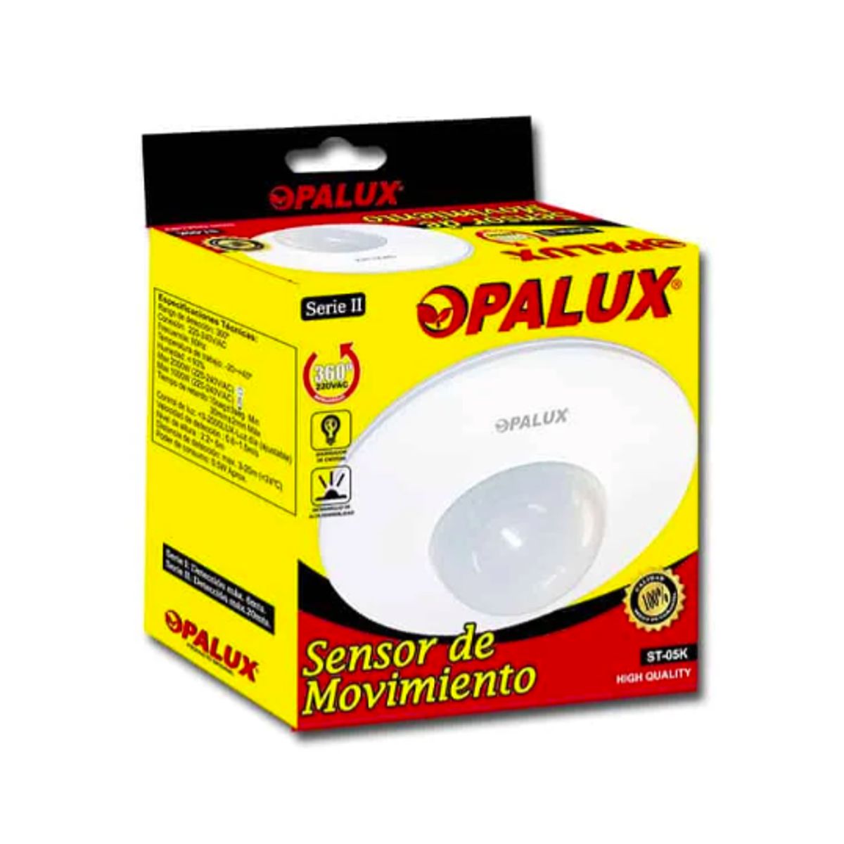 OPALUX - Sensor de Movimiento 360º ST-05K OPALUX