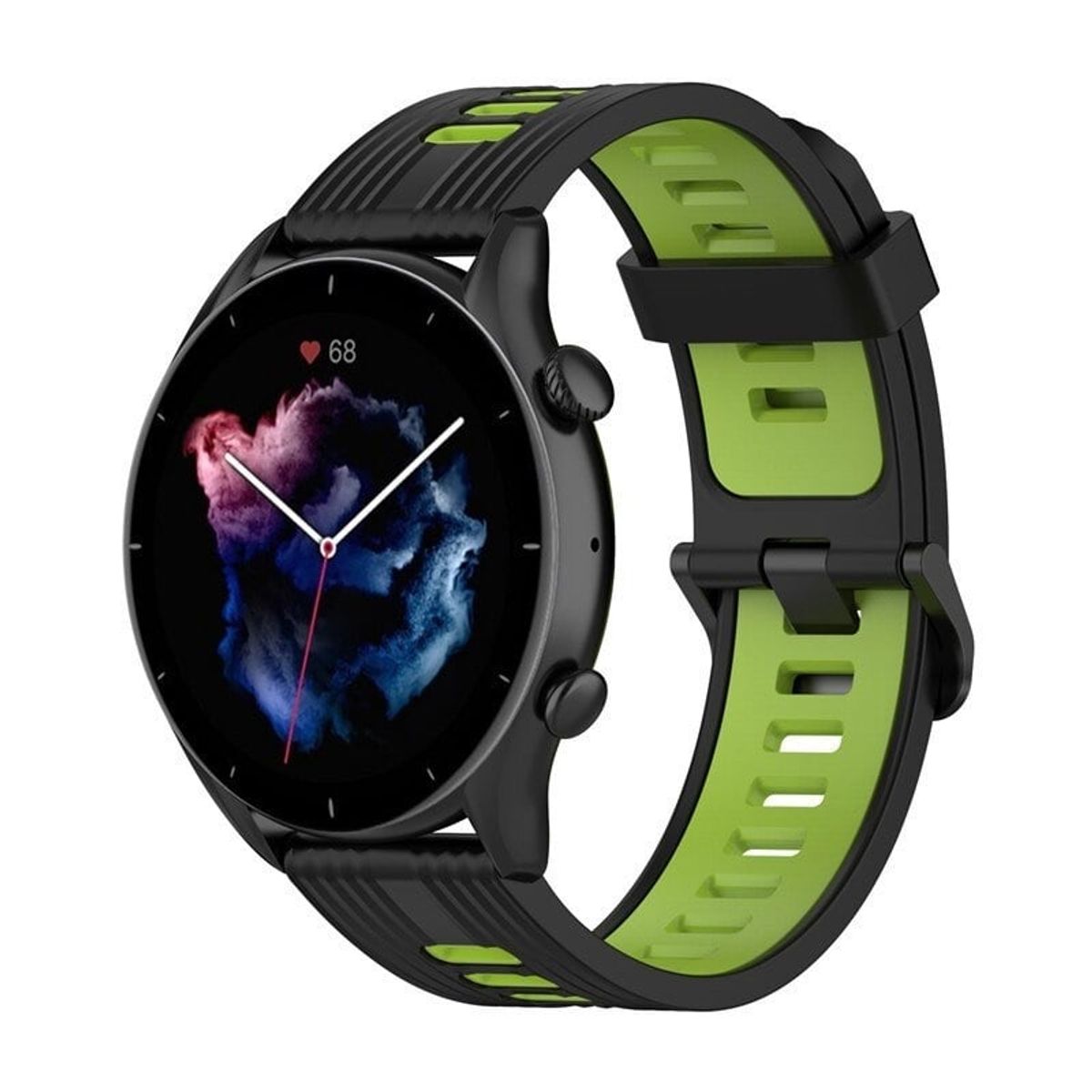 GENERICO - Correa Silicona Sport 3 para SAMSUNG GALAXY WATCH FE - NAmarillo