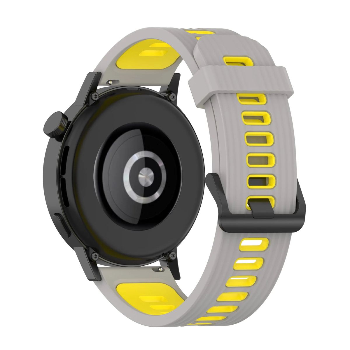 GENERICO - Correa Silicona Sport 3 para SAMSUNG GALAXY WATCH 7 - PAmarillo